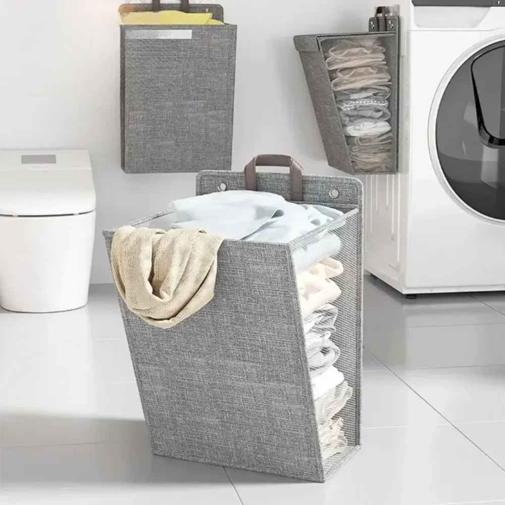 Cesto Organizador de Roupa Dobrável